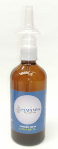 PLATA COLOIDAL PLATA VIVA 100ML- 16ppm - Aplicador Nasal - Alta estabilidad y pureza - ANTIBACTERIAL, GERMICIDA, MICROBICIDA